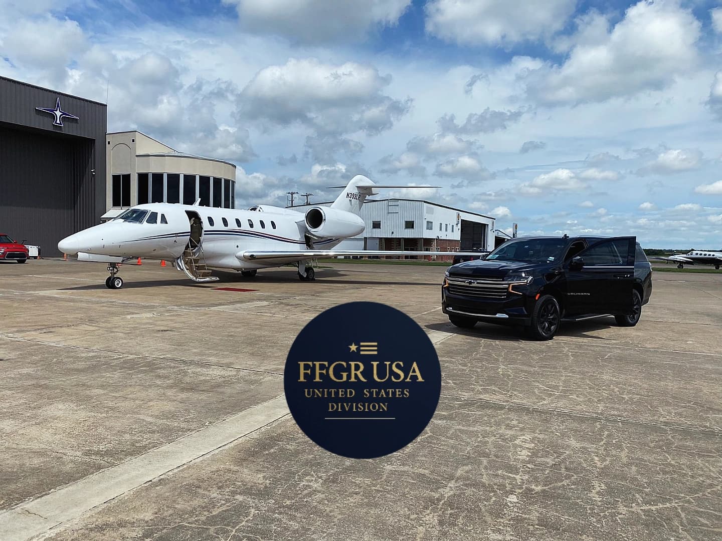 FFGR USA | private jet airport transfer luxury service